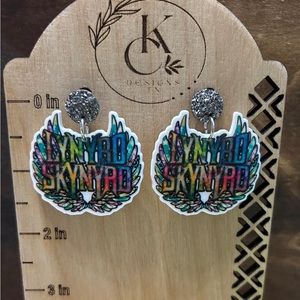 Lynard Skynyrd earrings